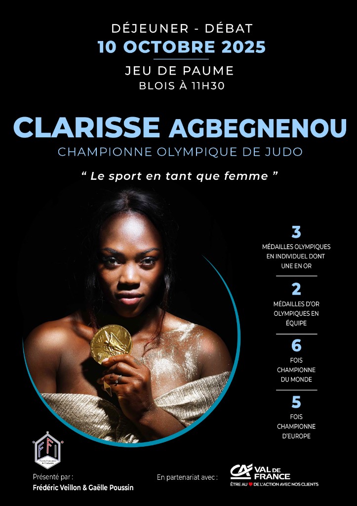 Affiche — Clarisse Agbegnenou