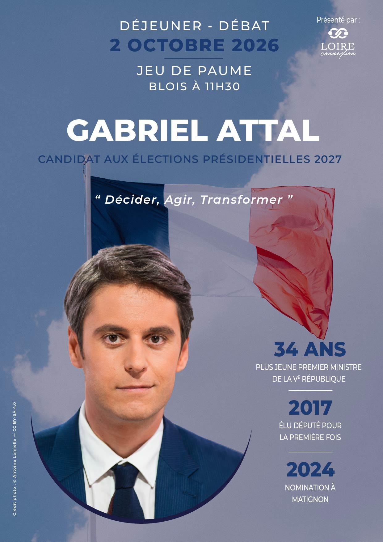 Affiche — Gabriel Attal